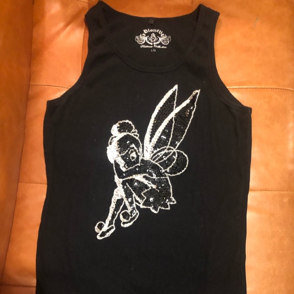 Rare vintage Y2K official Disney tinker bell tank